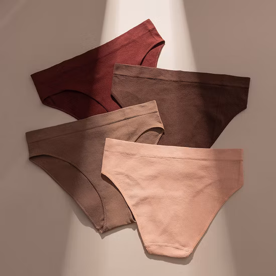 Slip da uomo in tessuto a coste di cotone tinta unita