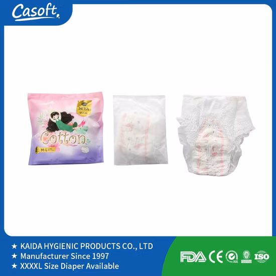 Casoft CE FDA Biancheria intima per pipì a letto Ragazze/Lady Pantaloni periodo/Pantaloni assorbenti donna/Pantaloni mestruali Lady/Biancheria intima